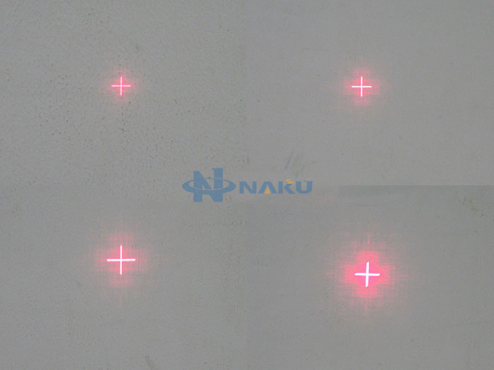 650nm 520nm 450nm 100mw Adjustable Width Cross Laser Positioning Lamp 1.9mard Small Cross Laser Module
